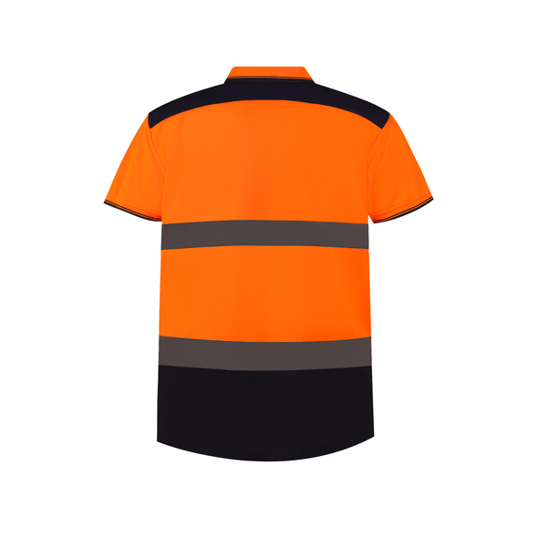 Yoko | High visibility bicolor polo shirt